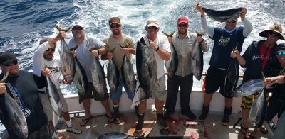 Bachelor Party Fishing Group Photo
