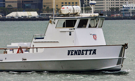Vendetta 2 sportfishing boat