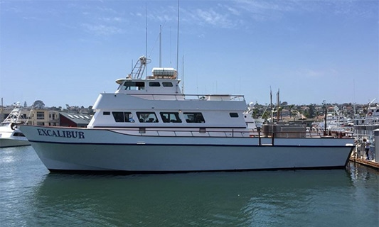 long range fishing yacht