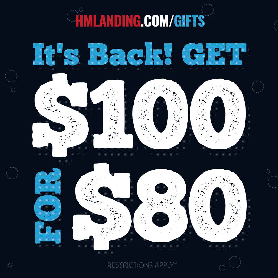 H&M Gift Card Promotion - Get $100 for $80