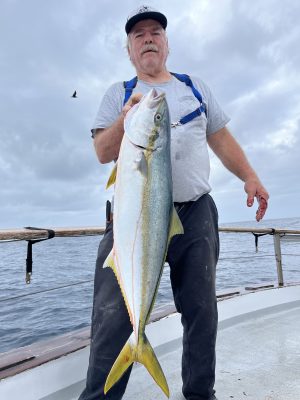 Larry Early with a nice Yellowtail